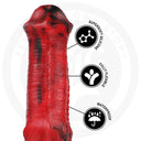 EPIC Vulcanus Night Dragon dildo fantasy in silicone – foto 6