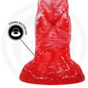 EPIC Agnis Crimson Fire dildo fantasy in silicone – foto 5