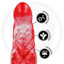 EPIC Agnis Crimson Fire dildo fantasy in silicone – foto 4