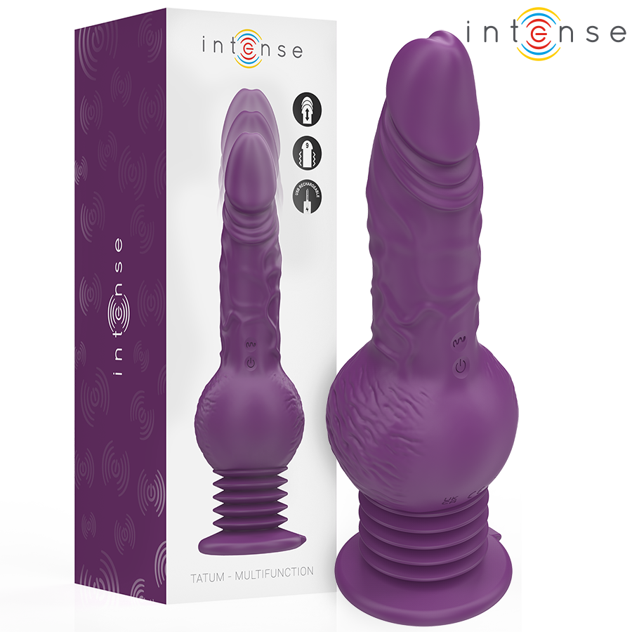 Intense Tatum Vibratore Rabbit Multifunzione 24 cm Viola