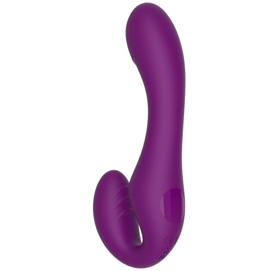 Xocoon Strap-On Senza Lacci 2 in 1 Pulsante con Telecomando Viola – immagine 6