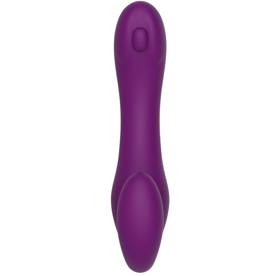 Xocoon Strap-On Senza Lacci 2 in 1 Pulsante con Telecomando Viola – immagine 3