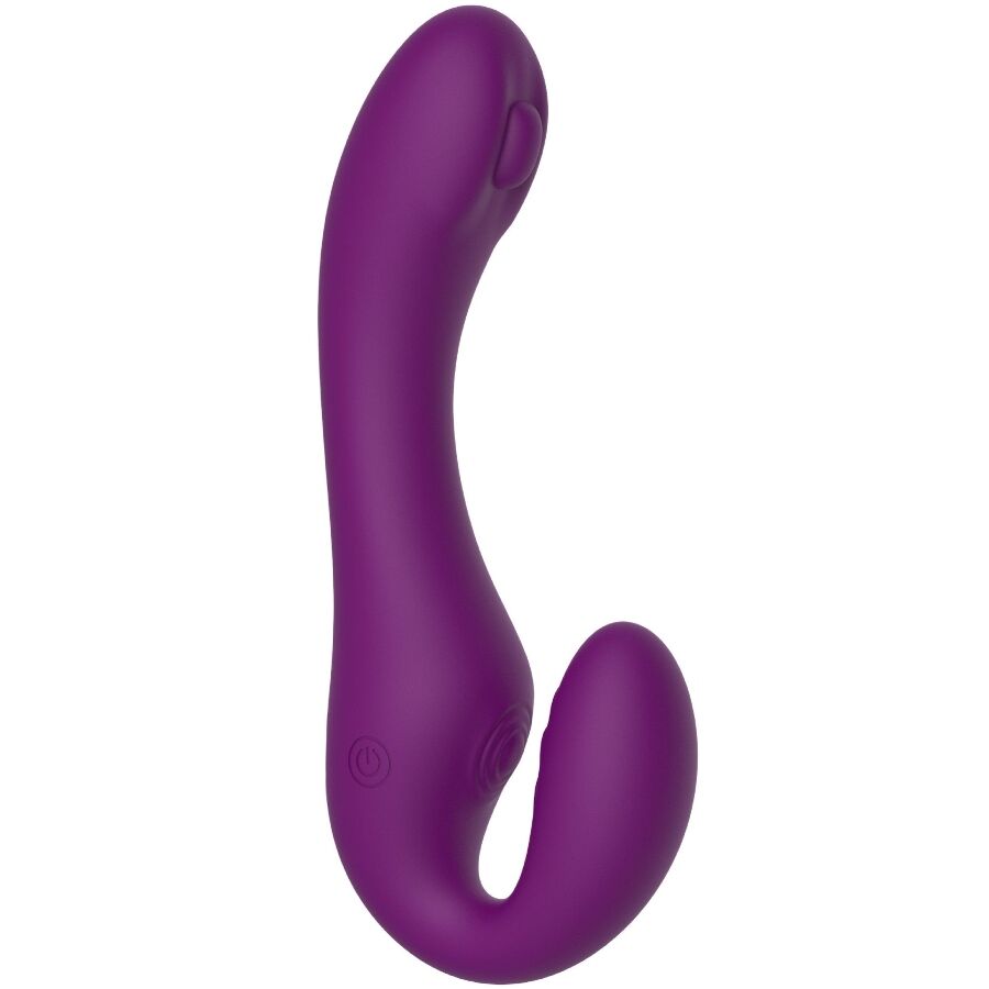 Xocoon Strap-On Senza Lacci 2 in 1 Pulsante con Telecomando Viola – immagine 12