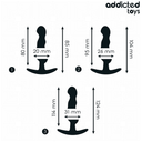 Addicted Toys set 3 plug anali in silicone ondulati modello 1 – foto 4