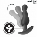 Addicted Toys set 3 plug anali in silicone ondulati modello 1 – foto 5