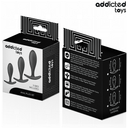 Addicted Toys set 3 plug anali in silicone lisci modello 2 – foto 7
