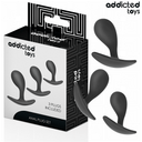 Addicted Toys set 3 plug anali in silicone lisci curvi modello 3 – foto 2
