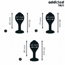 Addicted Toys set 3 plug anali in silicone sferici con gioiello – foto 4