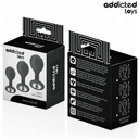 Addicted Toys set 3 plug anali in silicone sferici con gioiello – foto 7