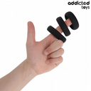 Addicted Toys set 3 anelli per pene piatti in silicone – foto 3