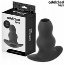 Addicted Toys plug anale cavo in silicone taglia XXL 15,2 cm