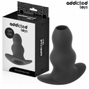 Addicted Toys plug anale cavo in silicone taglia XL 13,9 cm