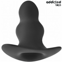 Addicted Toys plug anale cavo in silicone taglia S 7,3 cm