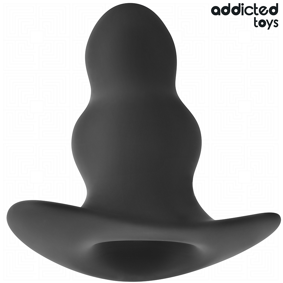 Addicted Toys plug anale cavo in silicone taglia S 7,3 cm