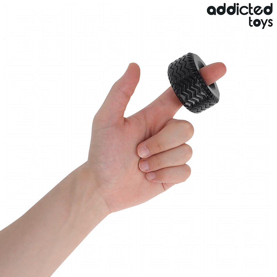 Addicted Toys Anello per Pene Extra Spesso in Silicone – immagine 5