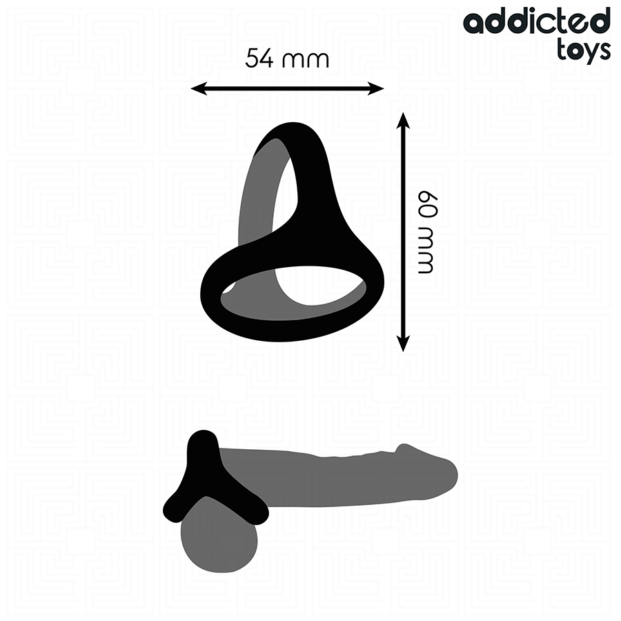 Addicted Toys Anello per Pene Triplo Spesso – immagine 4