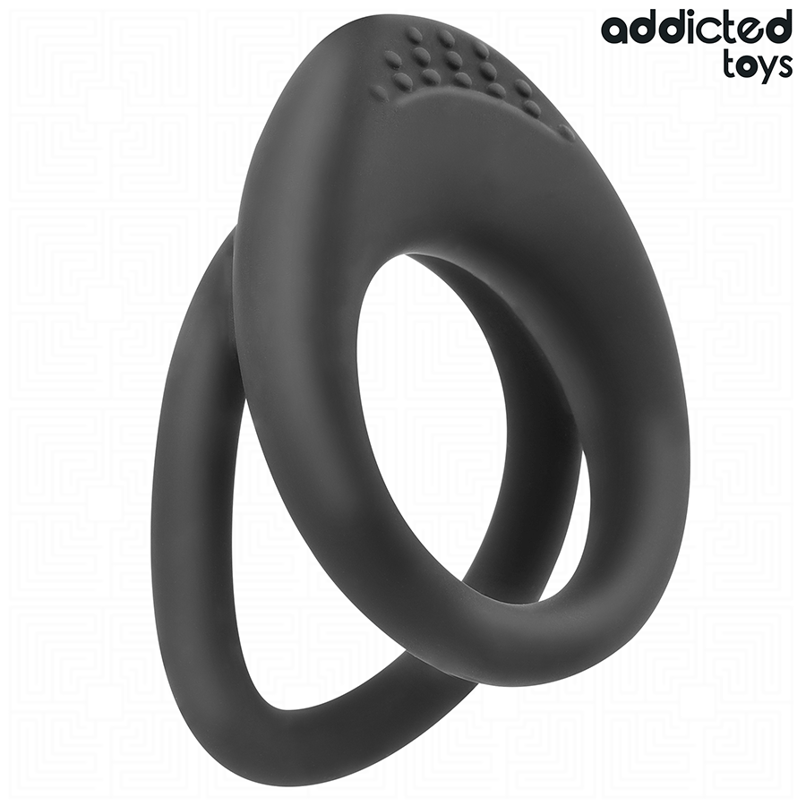 Addicted Toys Doppio Anello per Pene Testurizzato – immagine 5