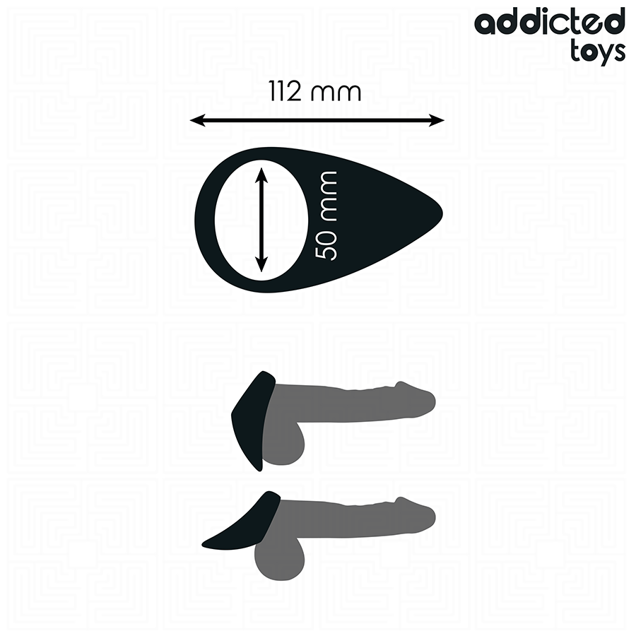 Addicted Toys Anello per Pene a Goccia – immagine 4