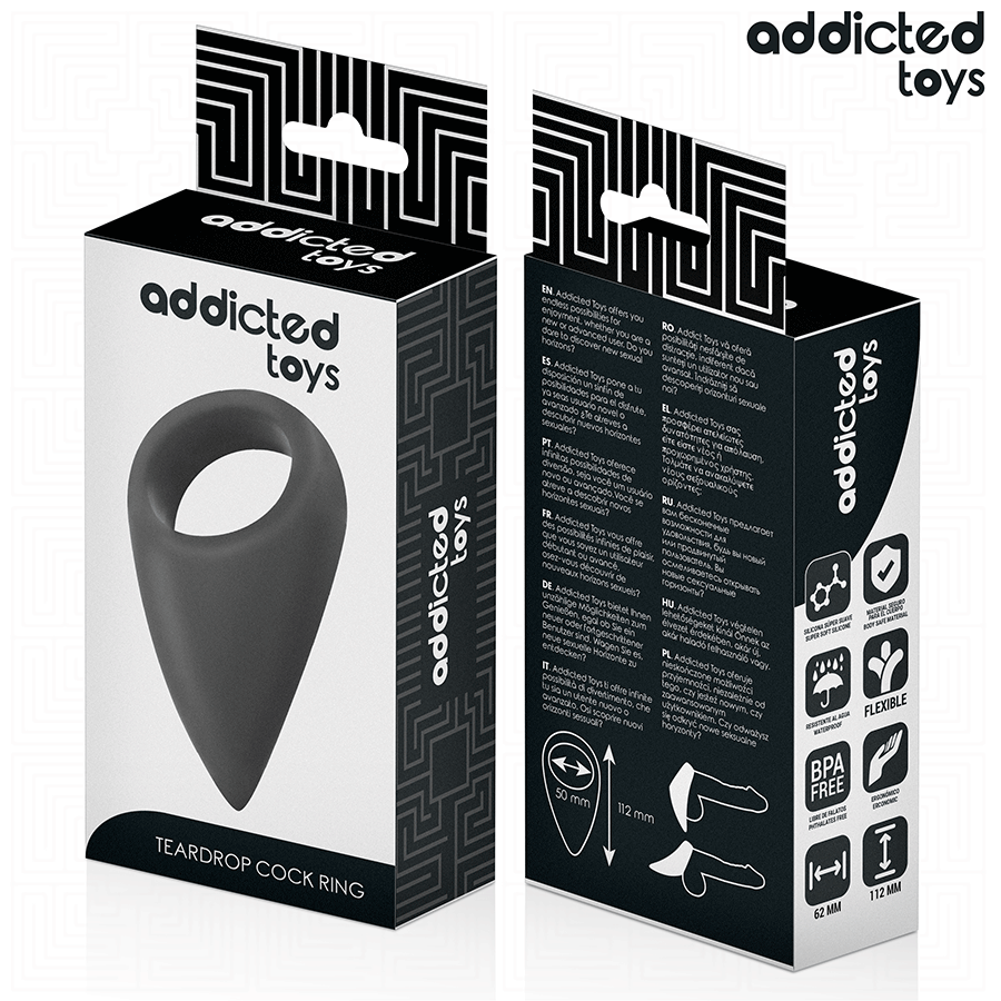 Addicted Toys Anello per Pene a Goccia – immagine 7