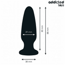Addicted Toys plug anale con gioiello in silicone taglia S – foto 4