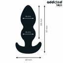 Addicted Toys plug anale a sfere in silicone taglia L – foto 4