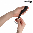 Addicted Toys plug anale con anello per testicoli modello 4 nero – foto 3