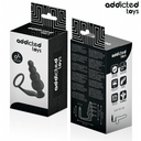 Addicted Toys plug anale con anello per testicoli modello 5 nero – foto 6