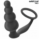 Addicted Toys plug anale con anello per testicoli modello 5 nero