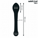 Addicted Toys stimolatore anale 18 cm in silicone nero – foto 5