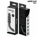 Addicted Toys massaggiatore anale doppio con sfere in silicone nero – foto 6
