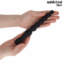 Addicted Toys massaggiatore anale 24 cm in silicone nero – foto 3
