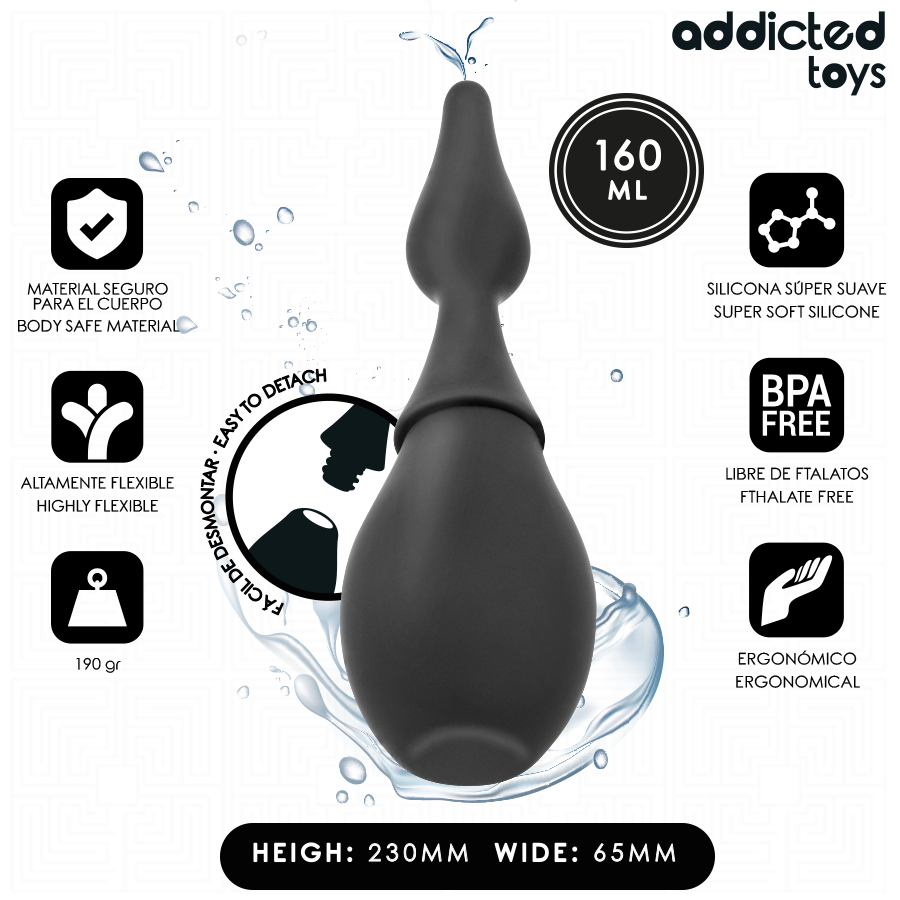 Addicted Toys Doccia Anale da Viaggio Modello 1 – immagine 2
