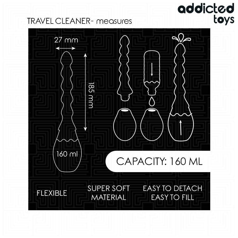 Addicted Toys Doccia Anale da Viaggio Modello 2 – immagine 5