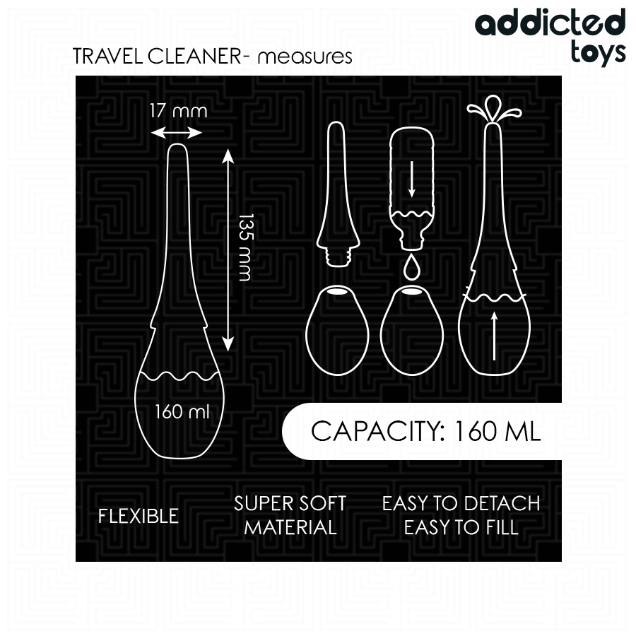 Addicted Toys Doccia Anale da Viaggio Modello 3 – immagine 5