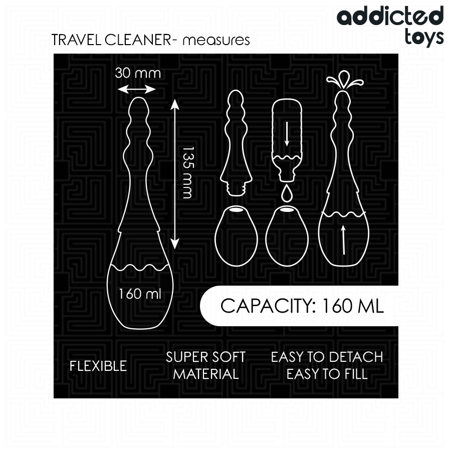 Addicted Toys Doccia Anale da Viaggio Modello 4 – immagine 5