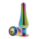 ToyJoy Twilight Bum Bijou plug anale con gioiello arcobaleno piccolo