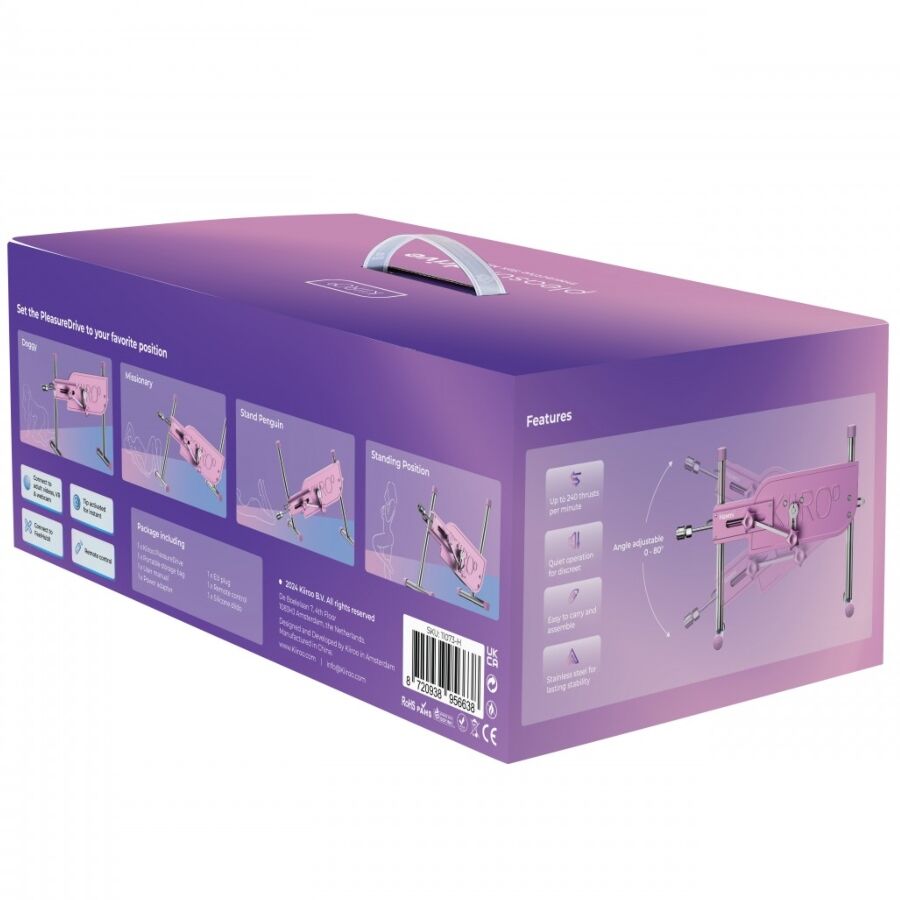 Kiiroo PleasureDrive Macchina del Sesso Interattiva – immagine 5
