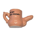 Diablo Picante Magnete in Ceramica Mini Tazza a Forma di Pene For My Best Friend
