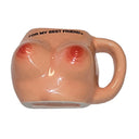 Diablo Picante Magnete in Ceramica Mini Tazza a Forma di Seno For My Best Friend