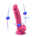Silexd Modello 1 dildo realistico rosa fluorescente 17,5 cm – foto 5