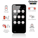 ONINDER Cute Love Butt plug anale vibrante con app viola – foto 3