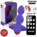 ONINDER Cute Love Butt plug anale vibrante con app viola
