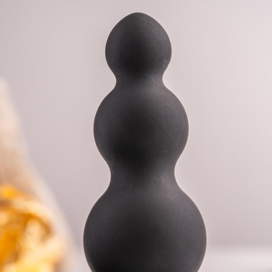 Rocks-Off Petite Sensations Bubbles Plug Anale Vibrante Nero – immagine 3