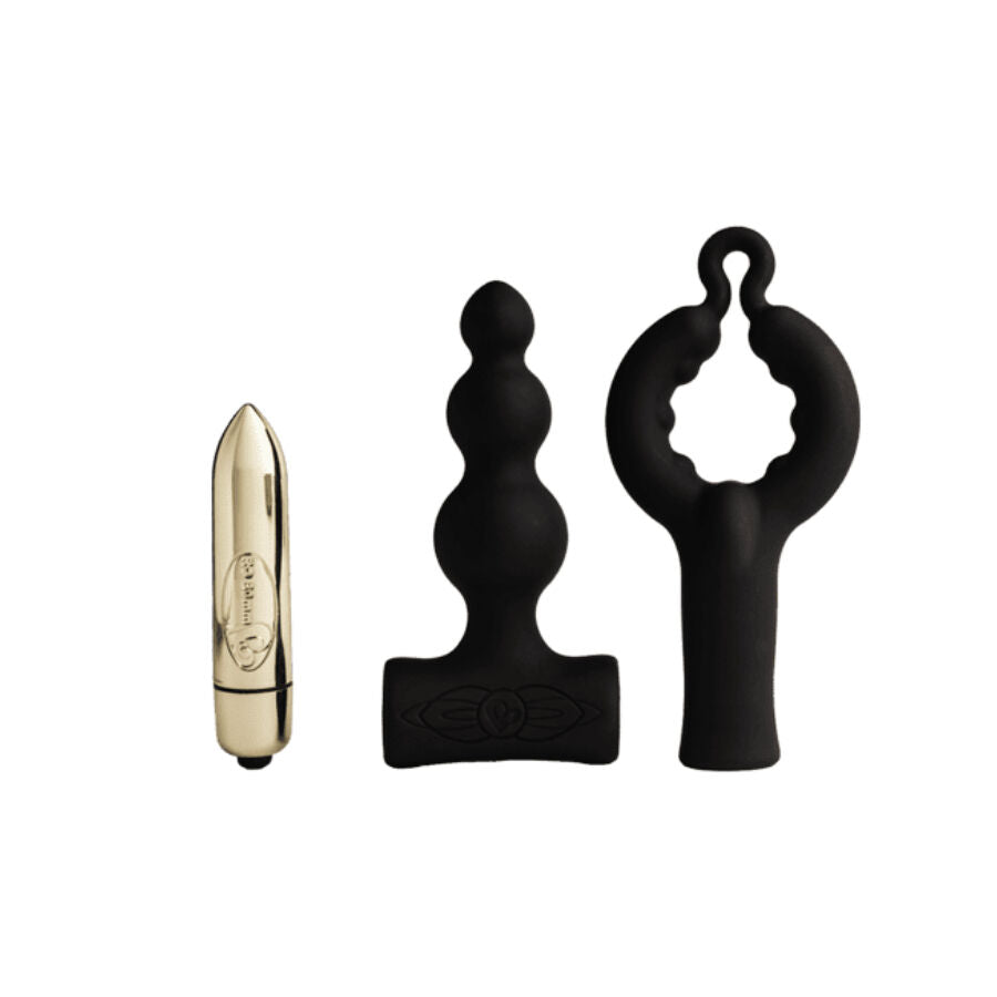 Rocks-Off Petite Sensations Bubbles Plug Anale Vibrante Nero – immagine 5