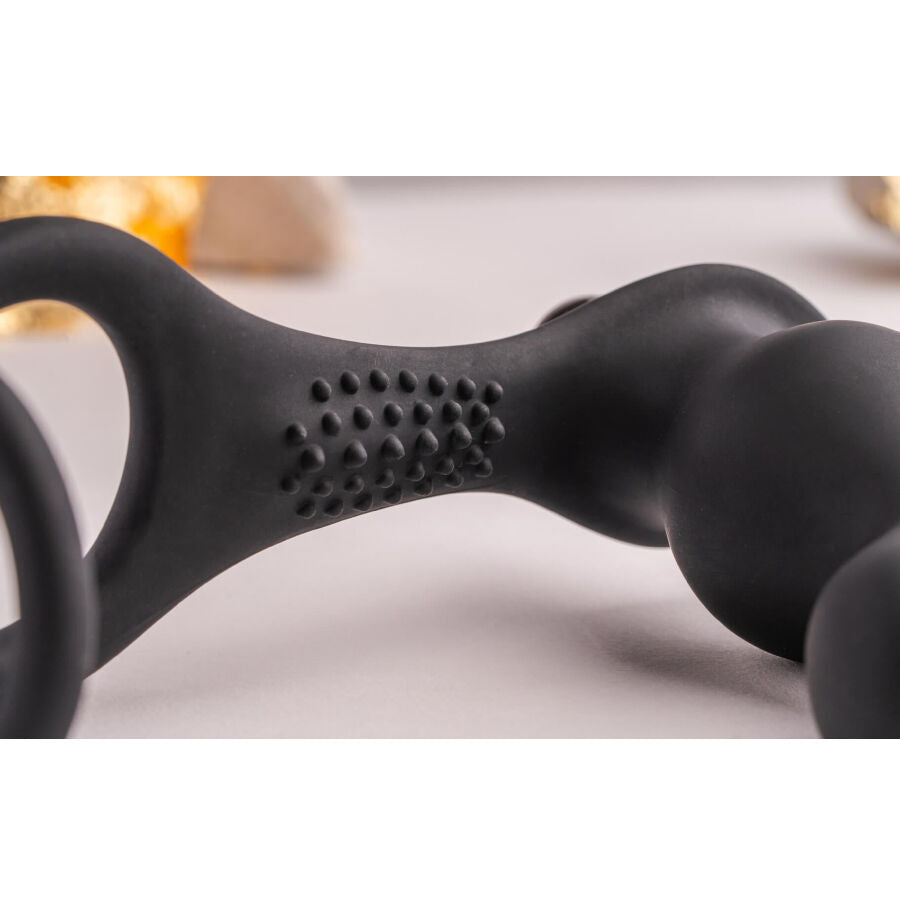 Rocks-Off Ro-Zen Pro Plug Anale con Anello Vibrante per Pene e Testicoli – immagine 3