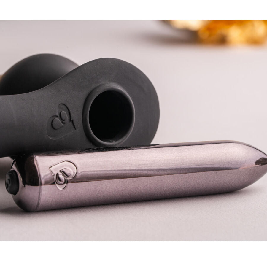 Rocks-Off Ro-Zen Pro Plug Anale con Anello Vibrante per Pene e Testicoli – immagine 5