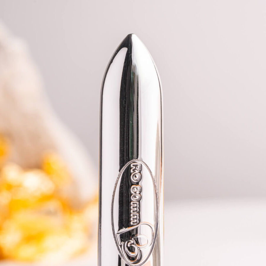 Rocks-Off RO-80 Chrome Bullet Vibrante Argento – immagine 2
