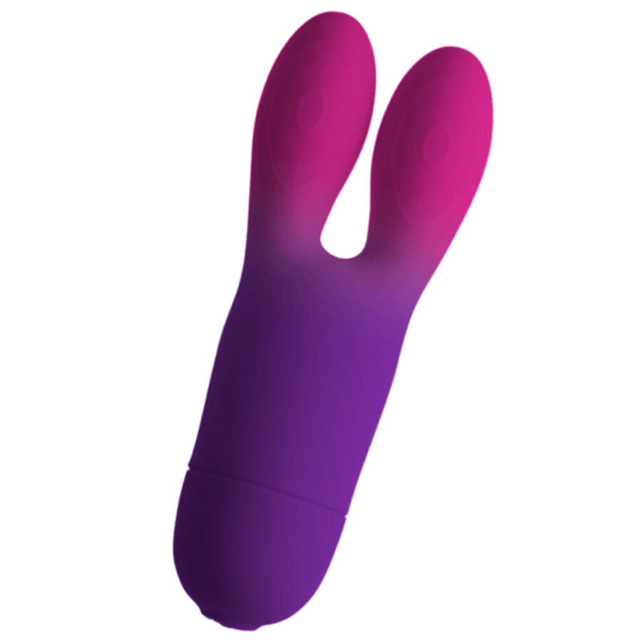 Rocks-Off Glo-Girl Bunny Mini Vibratore Clitorideo Viola