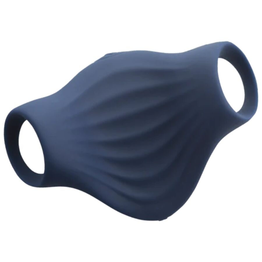 Rocks-Off Palm Masturbatore Vibrante Flessibile Blu – immagine 2