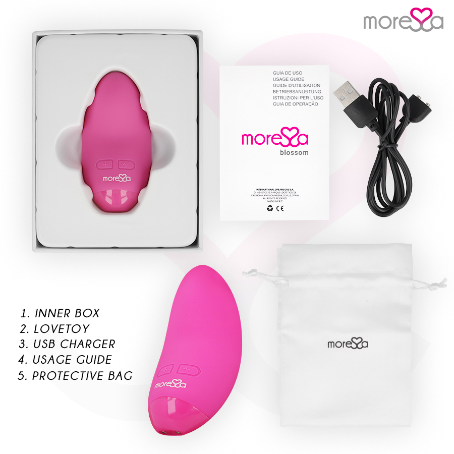 Amoressa Blossom Mini Massaggiatore Rosa – immagine 6